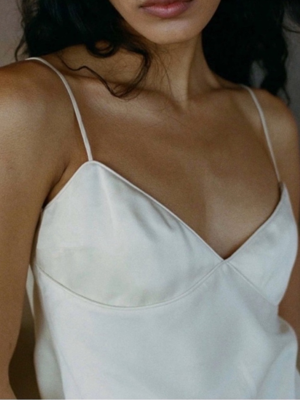 Doen Laney silk top in ivory - Picture 10 of 12